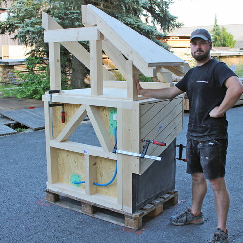 Tim Berger, Zimmermann